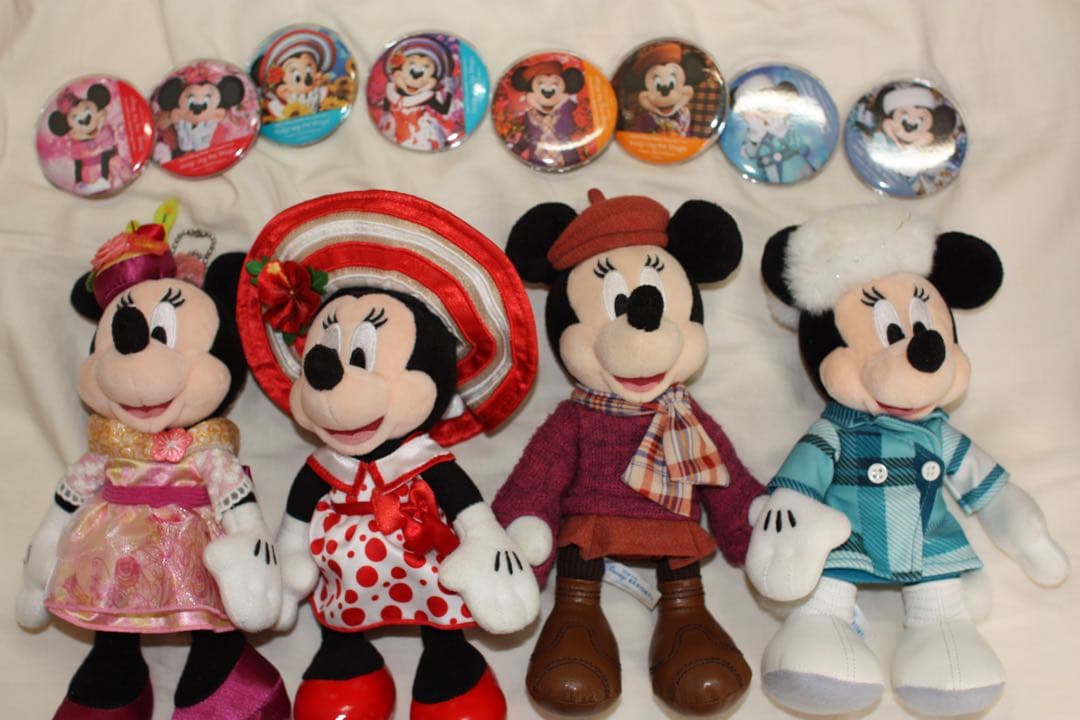 ミニーのスタイルスタジオぬいぐるみバッジ ミニー ぬいば 春服 新品未