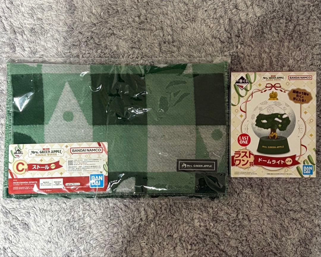 Mrs. GREEN APPLE 1番くじ　C賞　ラストワン賞 Mrs. GREEN APPLE ラストワン賞 新品未使用 一番くじ Mrs.GREEN APPLE