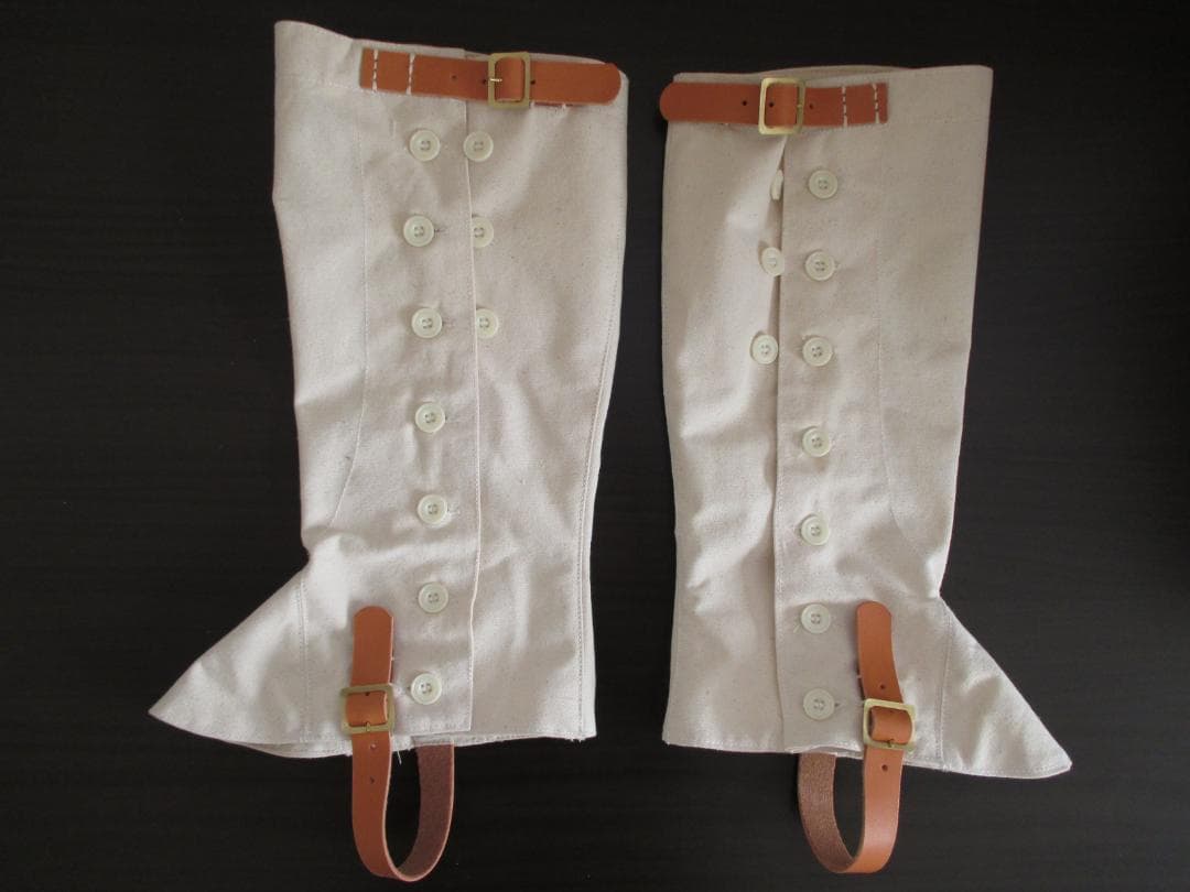 新品 レプリカ 日本軍 明治時代 脚絆 ゲートル レギンス 軍靴 軍服
