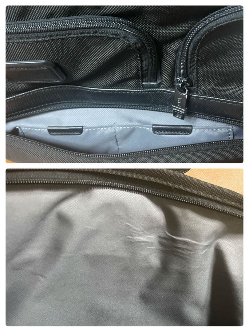 TUMI ナイロン.レザー　ビジネスバッグ　リュック　 3way A4収納　黒