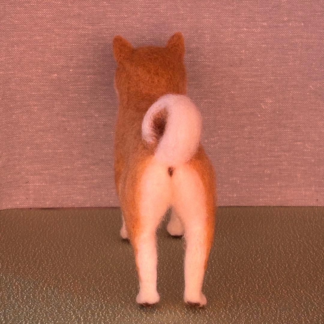 柴犬 羊毛フェルト ハンドメイド No.105
