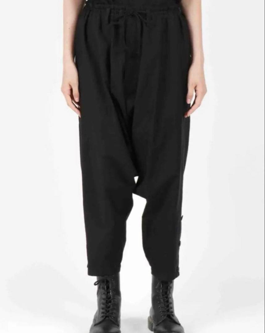 Y's BANG ON!No.88 裾ボタンサルエルパンツ Y's BANG ON!No.88 裾ボタンサルエルパンツ Y's BANG ON!No.88 裾ボタン