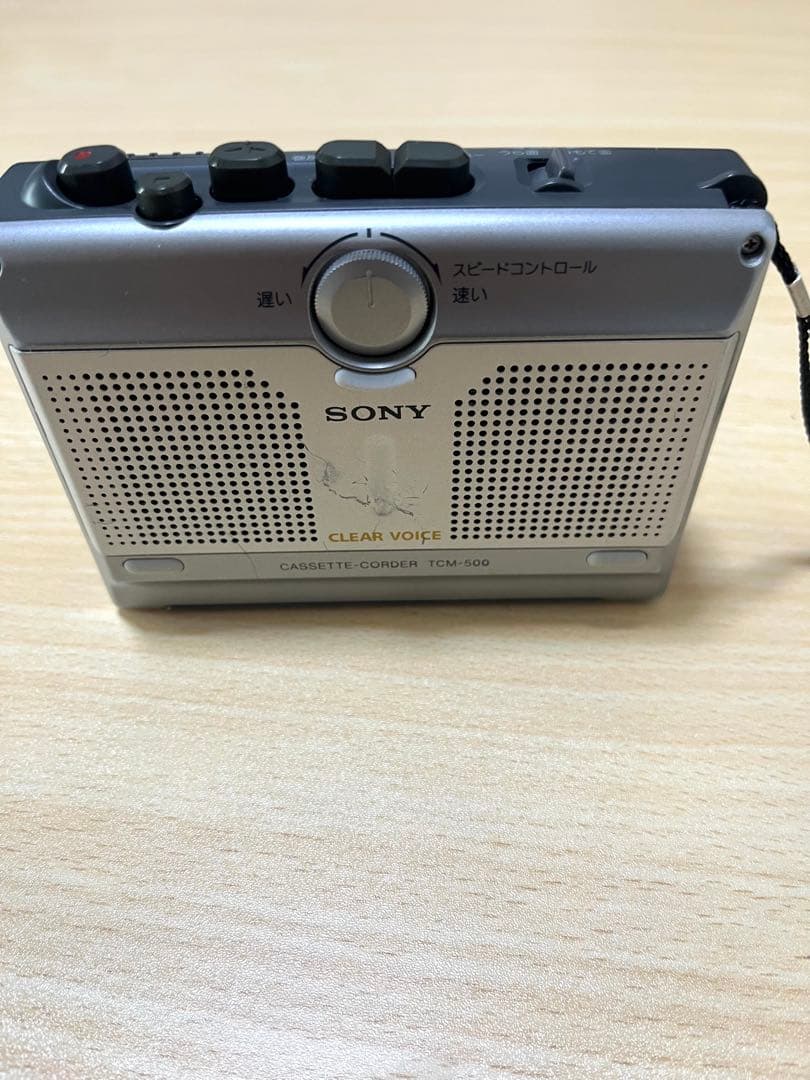 SONY TCM-500 カセットレコーダー 整備品 再/録オートリバース - メルカリ