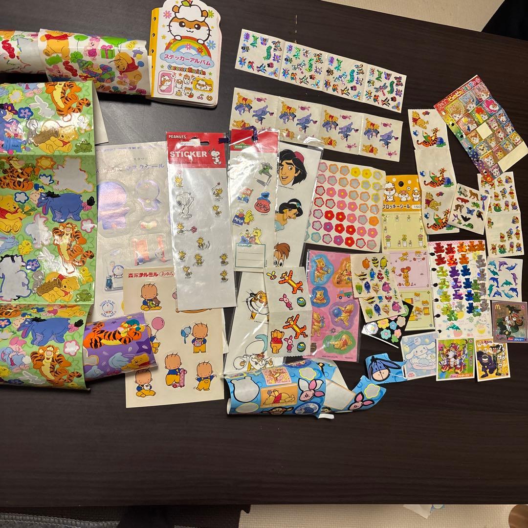 平成当時のもの！！平成女児 キャラクターシールセット まとめ売り