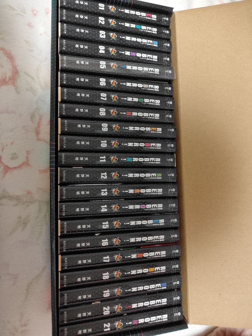 【家庭教師ヒットマンREBORN!】文庫版 全21巻 BOX付