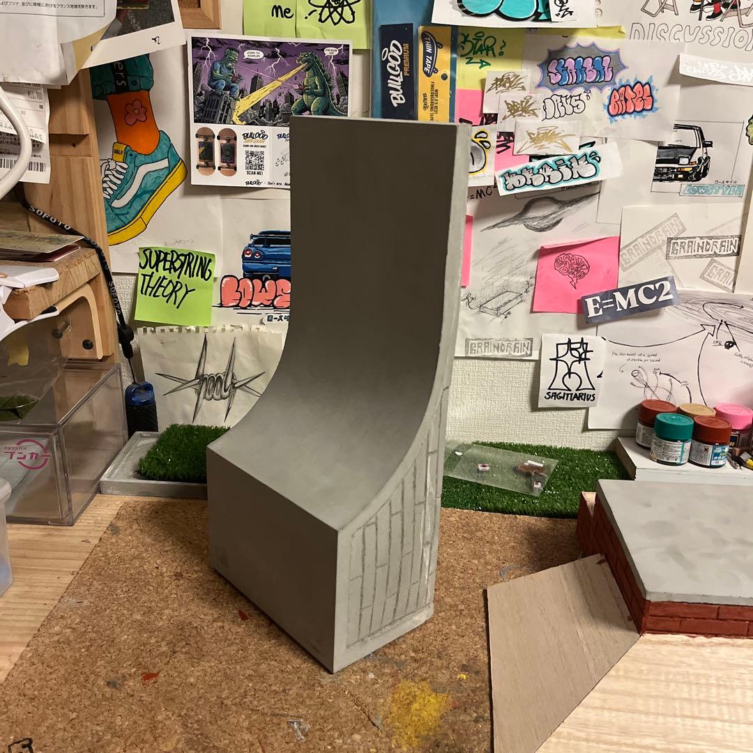 【指スケ】クウォーターパイプ/アール/ランプ