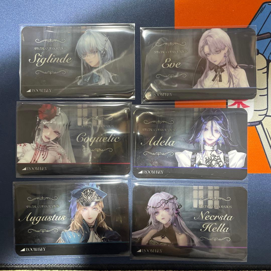 無期迷途 カラオケの鉄人 ルームキー風カード キャラクターグッズ