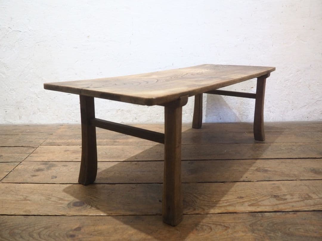 1261 アンティーク ローテーブル 文机 座卓 古家具 古道具 昭和レトロ