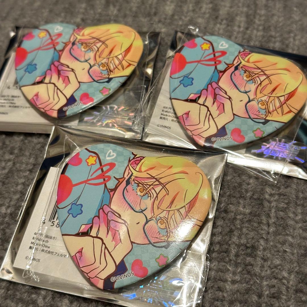 エイステ エイリアンステージ ふもコレ ハート 缶バッジ ルカ - メルカリ