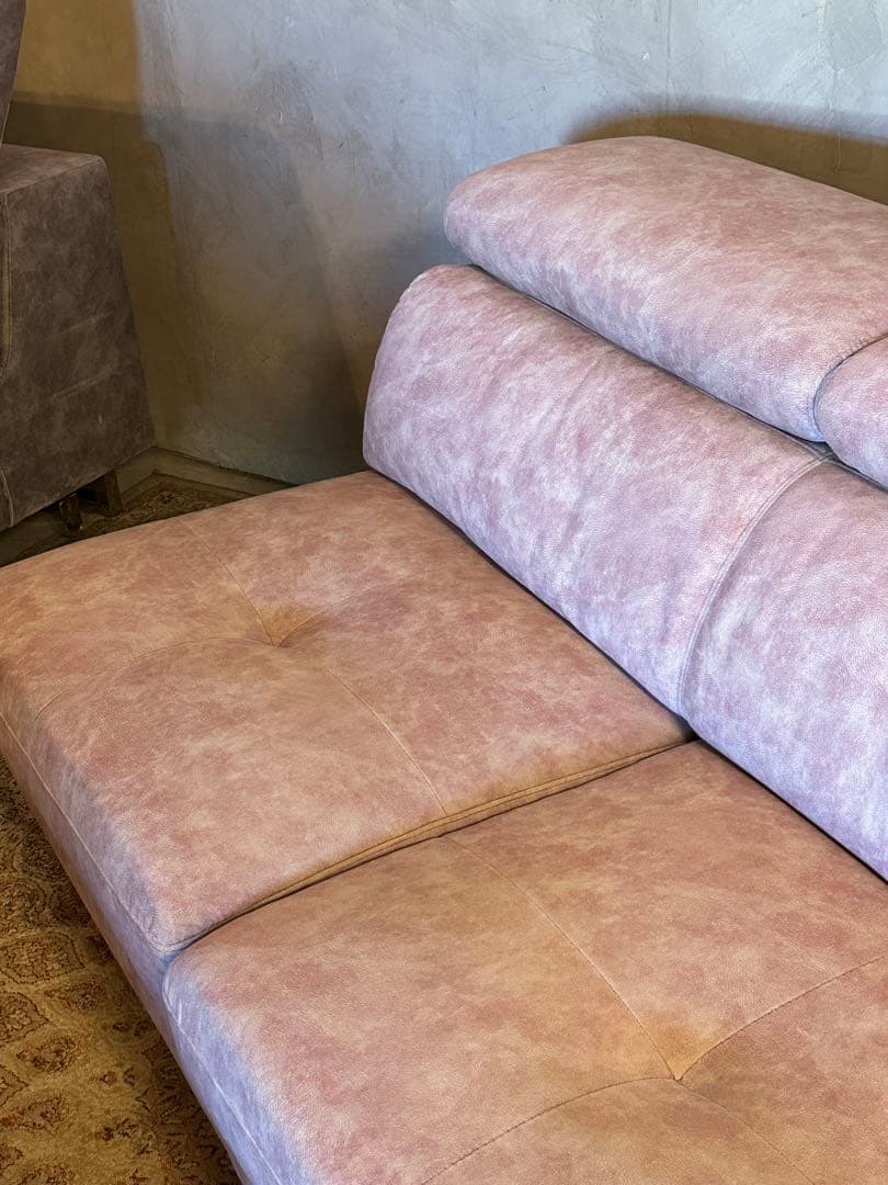 【東京都23区配送無料】定価20万円　ソファー　カウチ　椅子　L型　椅子　チェア