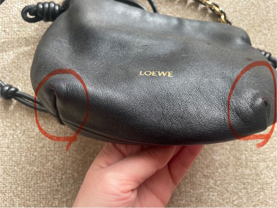 【正規品/保存袋有】LOEWE ロエベ　フラメンコパースミニ　バッグ