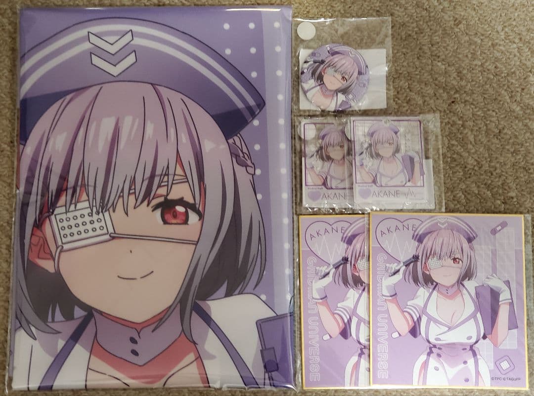 グリッドマン ユニバース ナース S賞 BIGビジュアルクロス 新条アカネ 6点