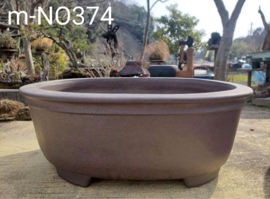 超珍品 メダカ鉢 水盤 中野行山手造り - メルカリ