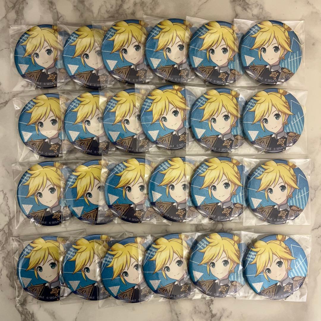 鏡音レン グリッター缶バッジ ホワイトデー18B - メルカリ