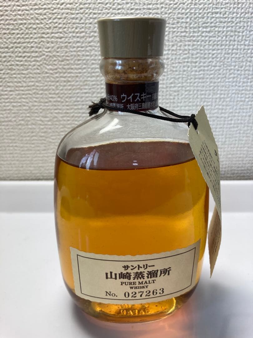 山崎蒸溜所 ピュアモルトウイスキー 300ml