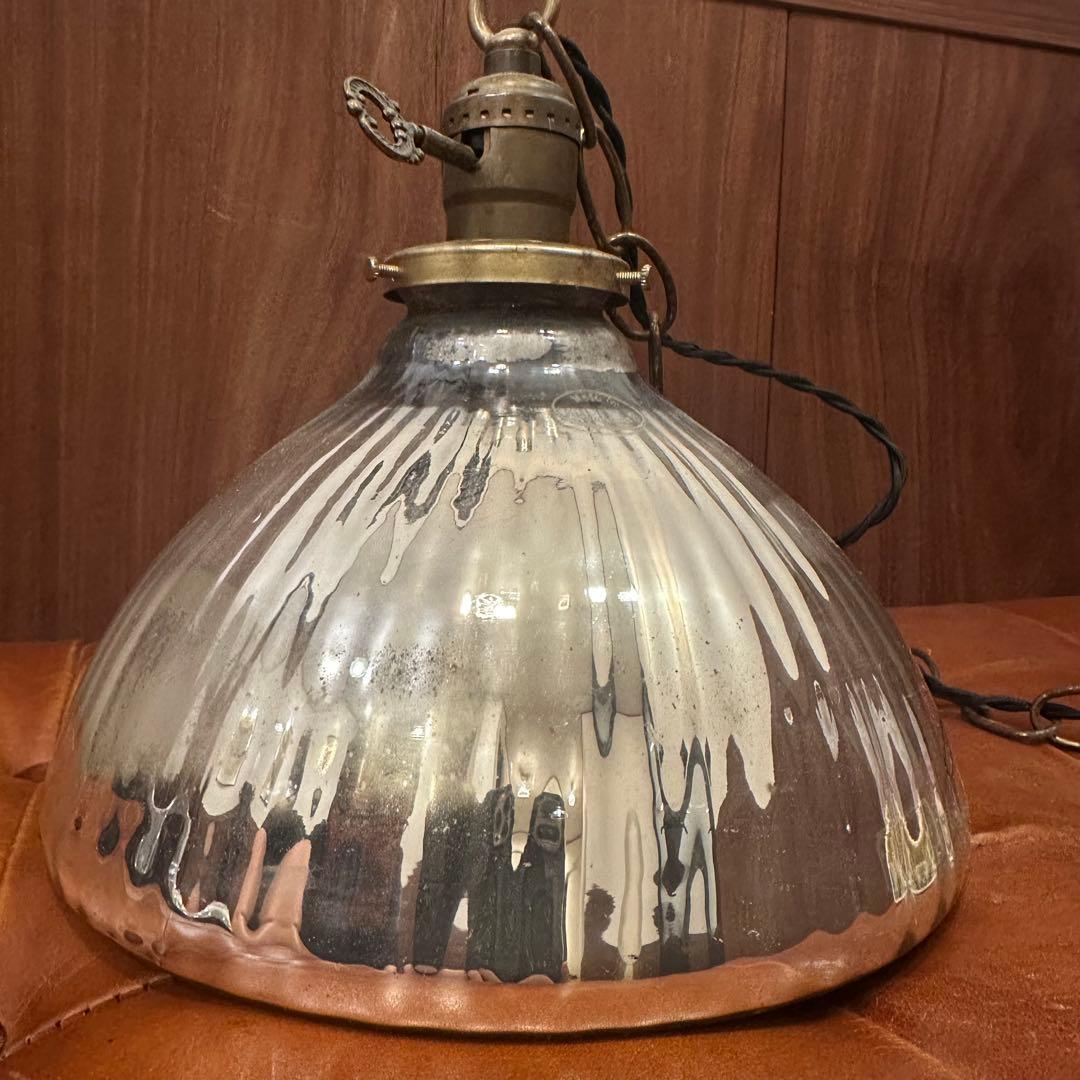 専用ビンテージ マーキュリーグラスシェード　ペンダントライト 専用ビンテージ マーキュリーグラスシェード ペンダントライト