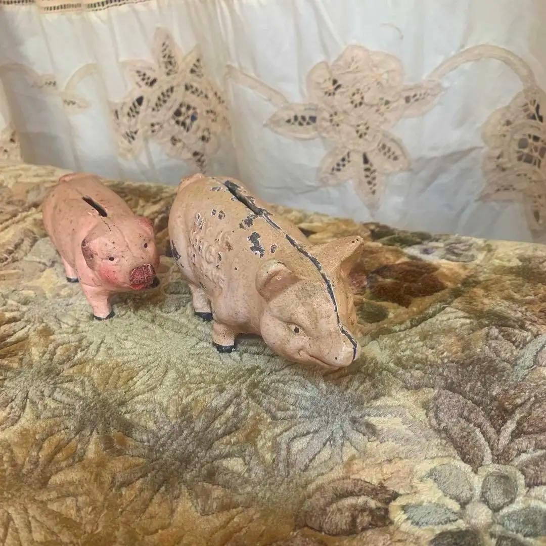 豚の貯金箱 オブジェ ヴィンテージ 雑貨 ドイツのおもちゃ