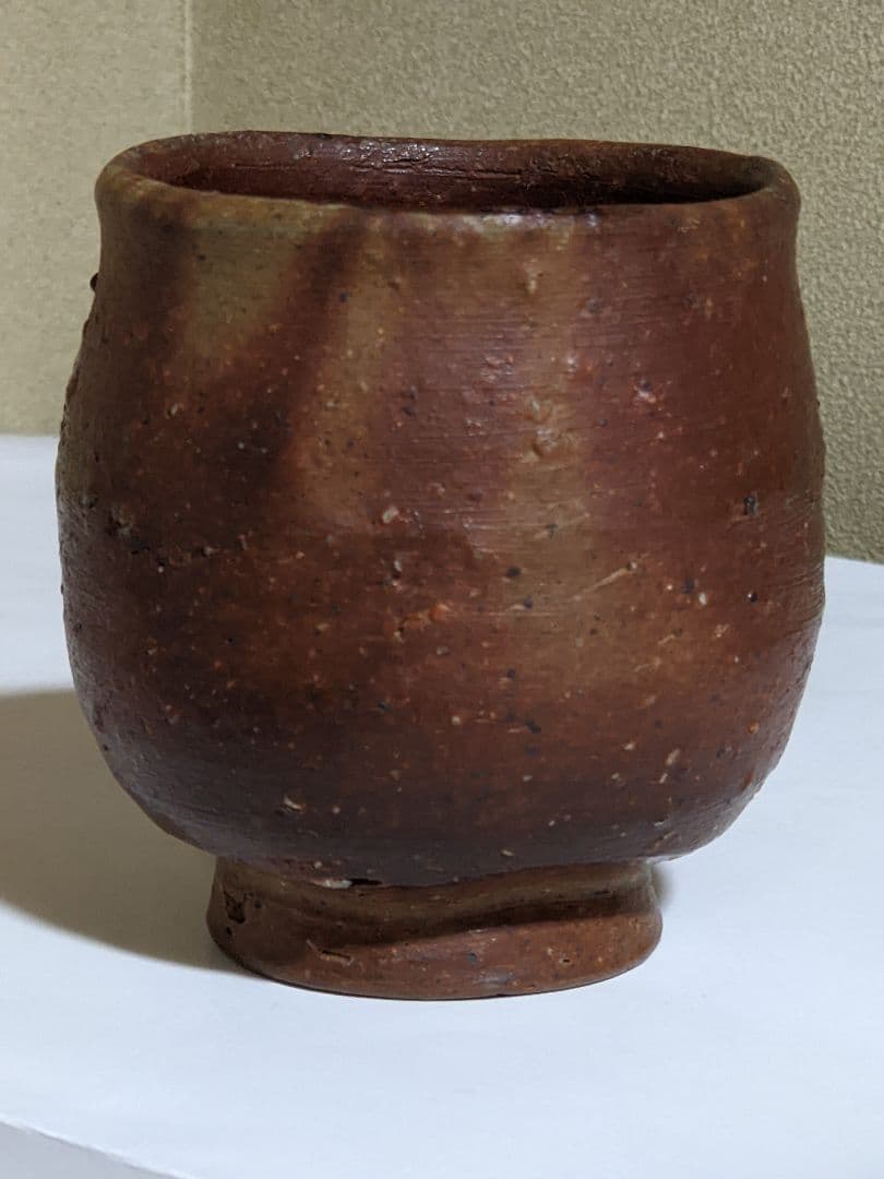 ♦六古窯 備前焼 古作 ぐい呑み 古美術品 アンティーク 骨董品 コレクション