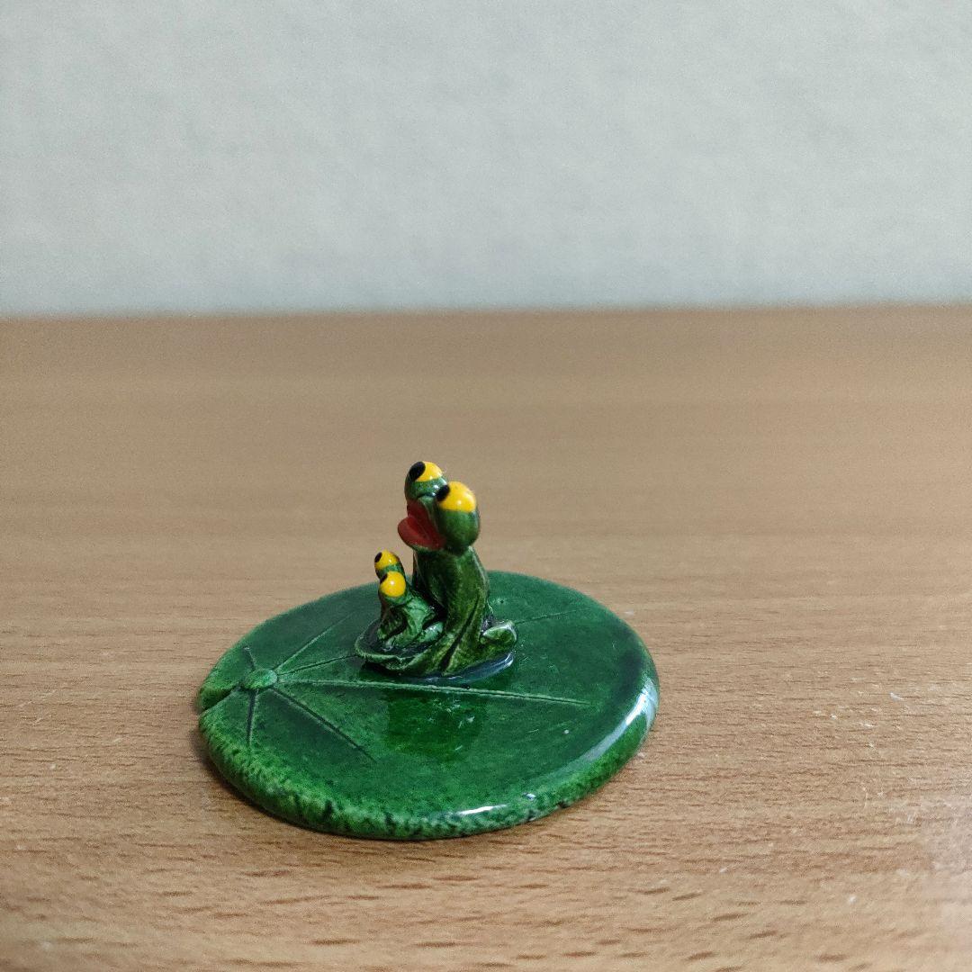 河童の親子 カッパ かっぱ 置物 ミニチュア ミニサイズ 陶器 - メルカリ