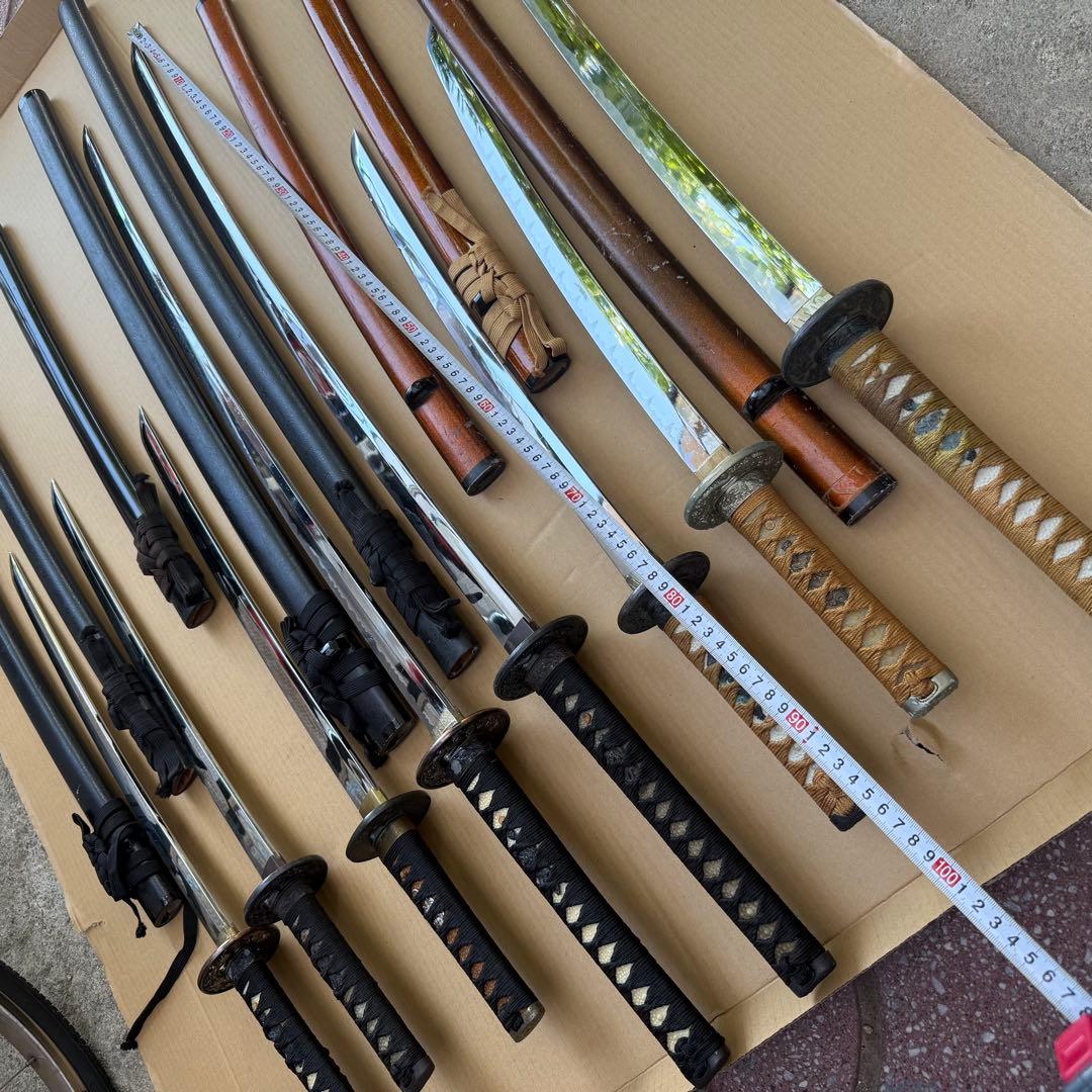 模造刀　8本　模擬刀　刀　和装　コスプレ　侍　サムライ　 日本刀　剣　乱舞　武士