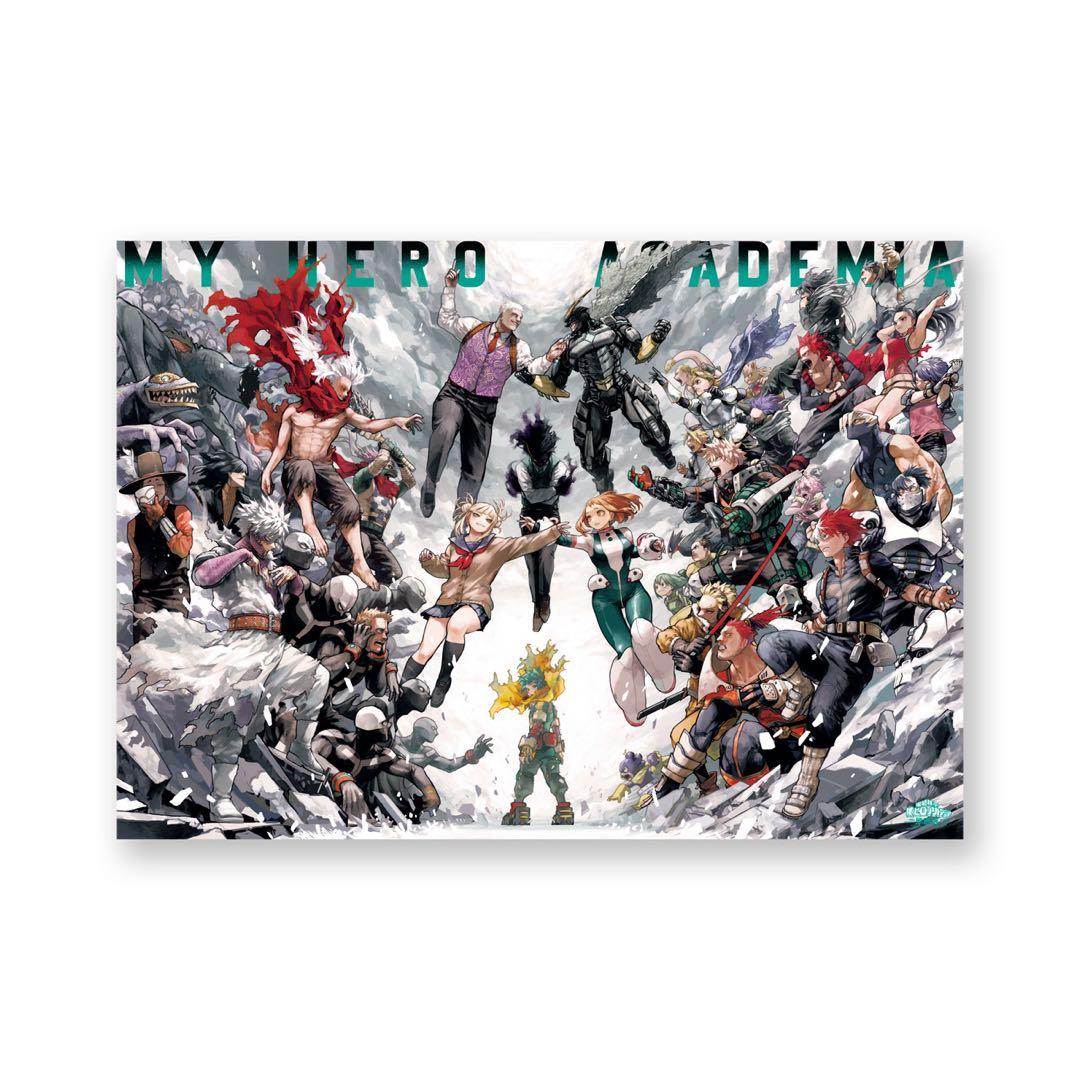 僕のヒーローアカデミア 原画展 B2ポスター キービジュアル ヒーローVS