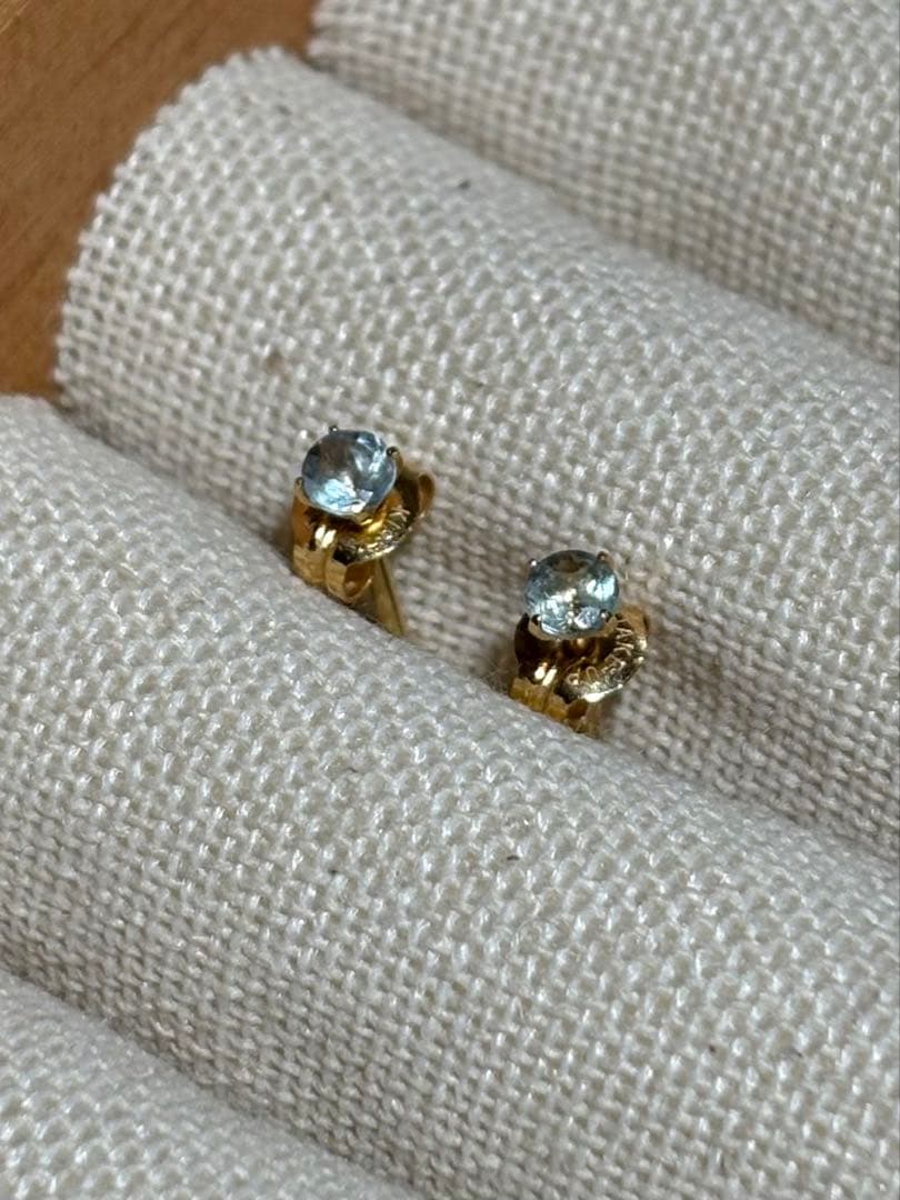 TAKE-UP [セカンドピアス]K18アクアマリンピアス TAKE-UP ONLINE SHOP/テイクアップ公式オンラインショップ / 【WEB限定