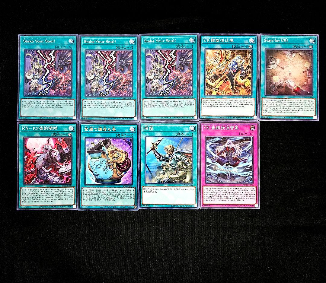 遊戯王 【本格構築‼️】VSK9 構築済みデッキ‼️ ヴァンキッシュソウル 大会