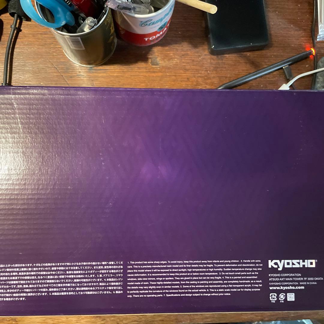 絶版　京商 サムライ 1/18 童夢 ゼロ シルバー 世界700台限定モデル