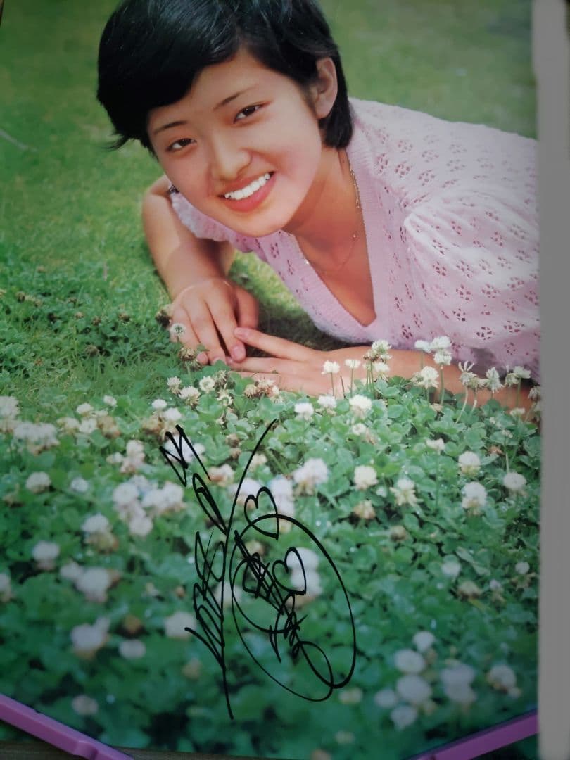 山口百恵さん 希少フジカラー店頭ポスター 当時 山口百恵 フジカラー