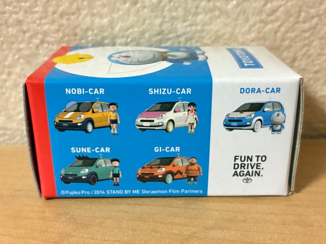 ドラえもん ミニカー パッソ PASSO TOYOTOWN トヨタTOYOTA