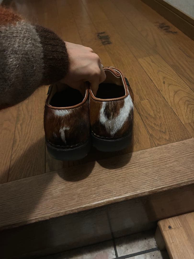 パラブーツ ミカエル ハラコ 41 Paraboot MICHAEL