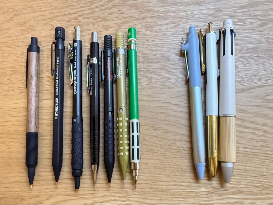 筆記具まとめ売り ヘキサゴナル 、エバードローなど 検索野原工芸 工房