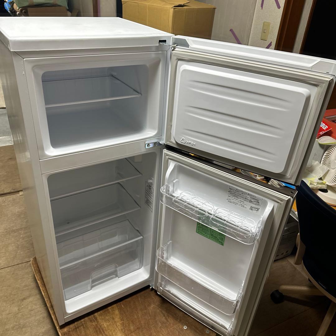 ハイセンス冷凍冷蔵庫 120L 強化ガラス棚 2021年製