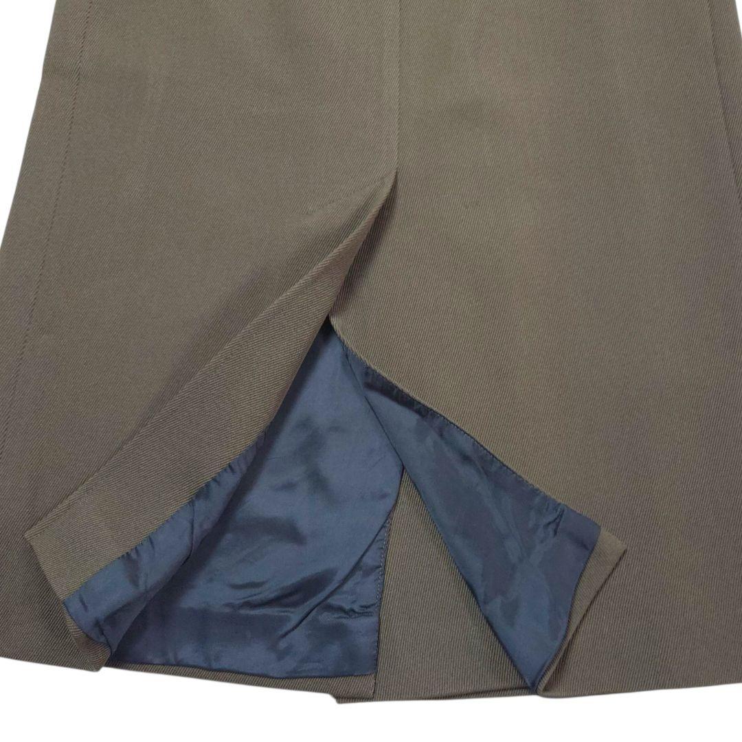 スカート DRIES VAN NOTEN khaki Slit Skirt