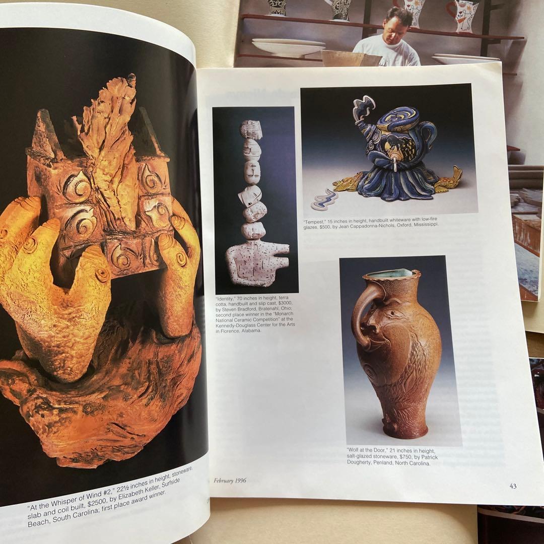 1996洋書ヴィンテージマガジンポッタリーセラミック陶芸
