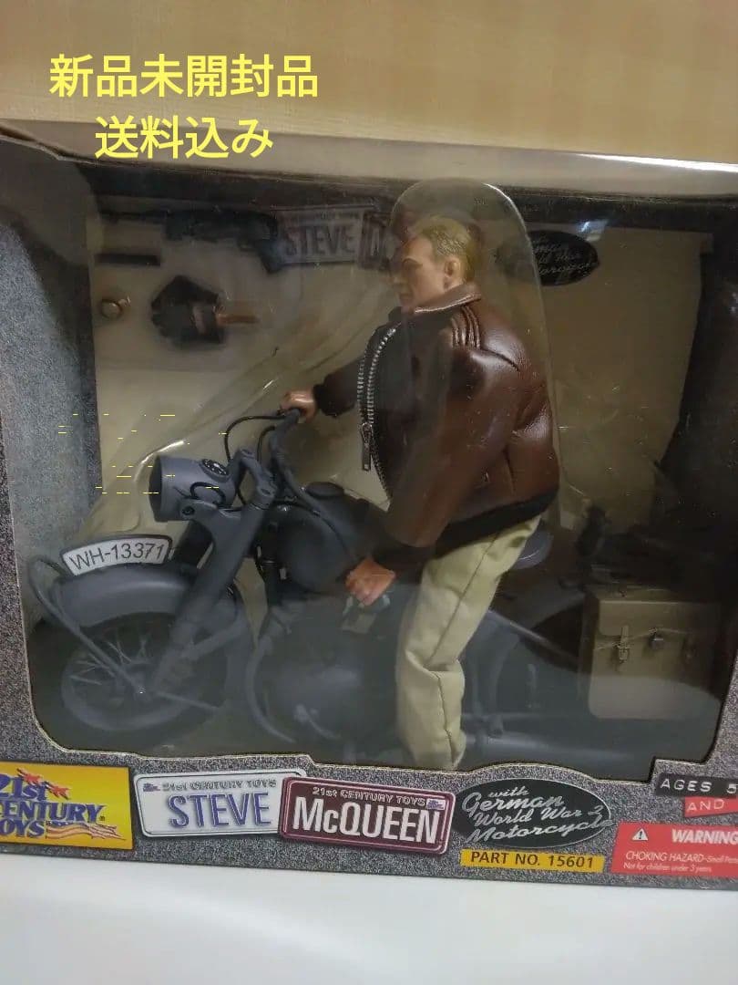 スティーヴ・マックィーン　大脱走オートバイver.　新品未開封品/入手困難稀少品 スティーヴ・マックィーン 大脱走オートバイver. 新品未開封品/入手