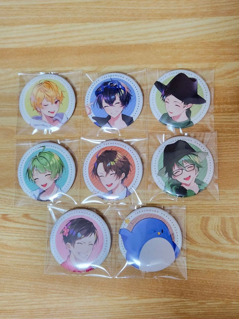 高田村 缶バッジ コンプリート 全種類セット ポップアップストア
