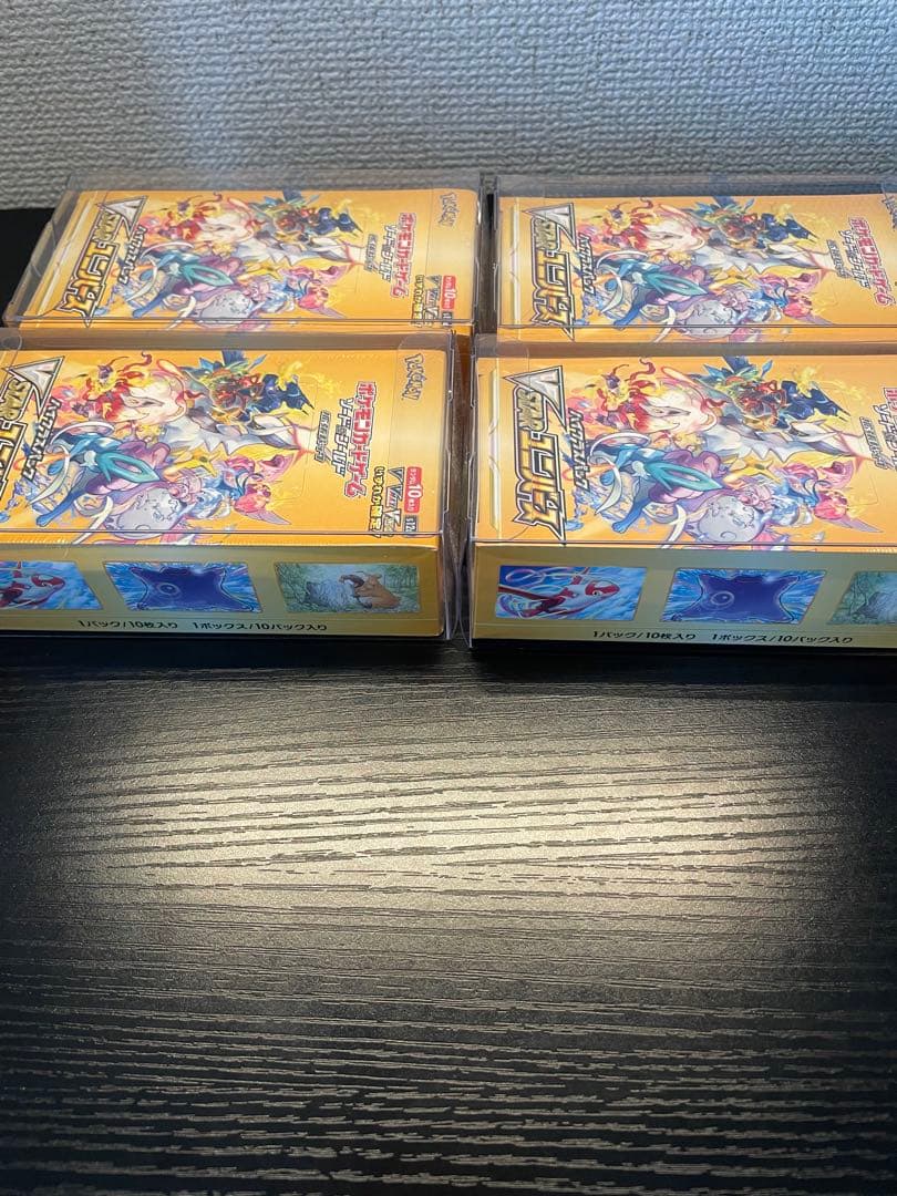ポケモンカードVstarユニバース4boxシュリンク付き