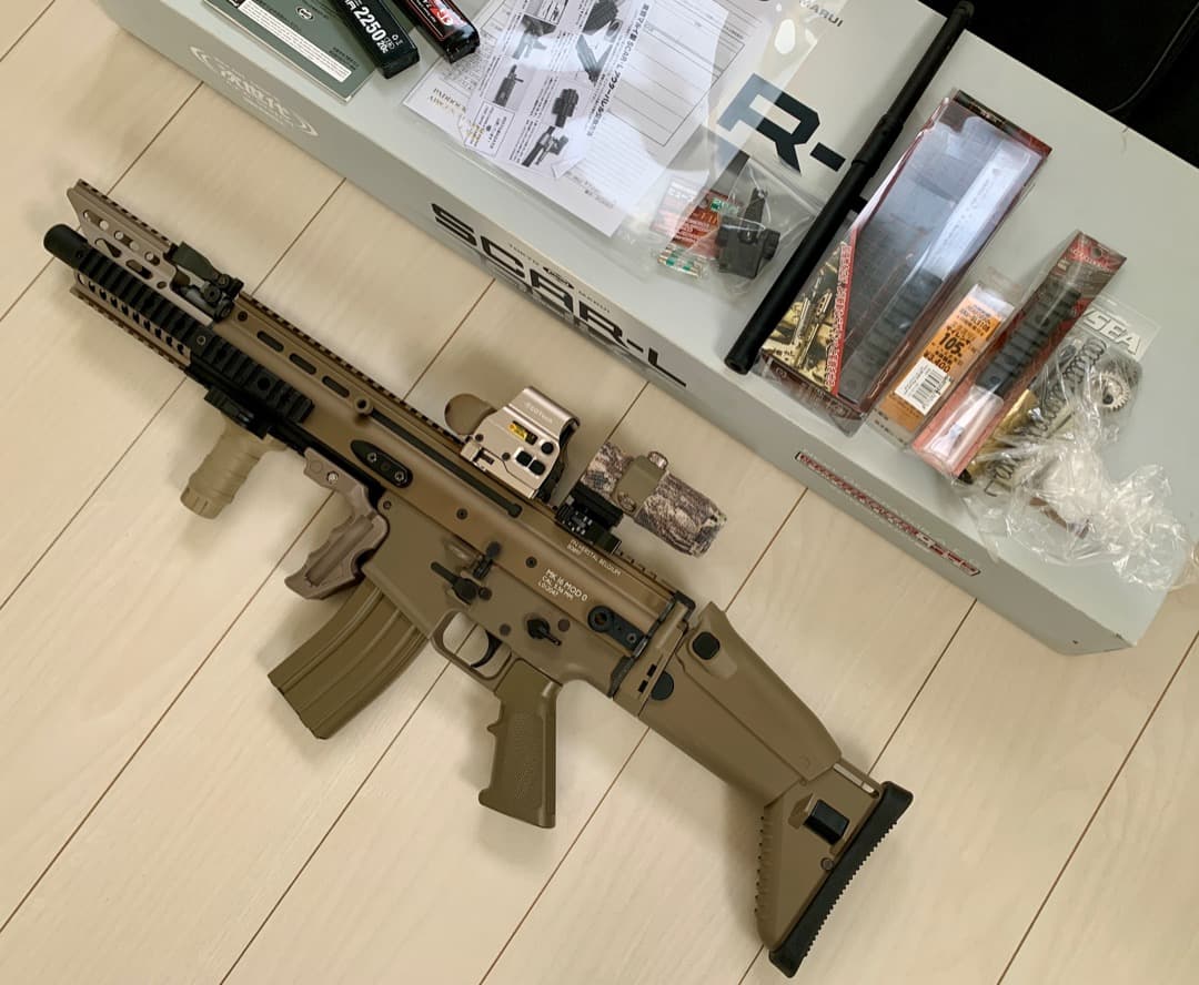 東京マルイ次世代スカーLカスタム品