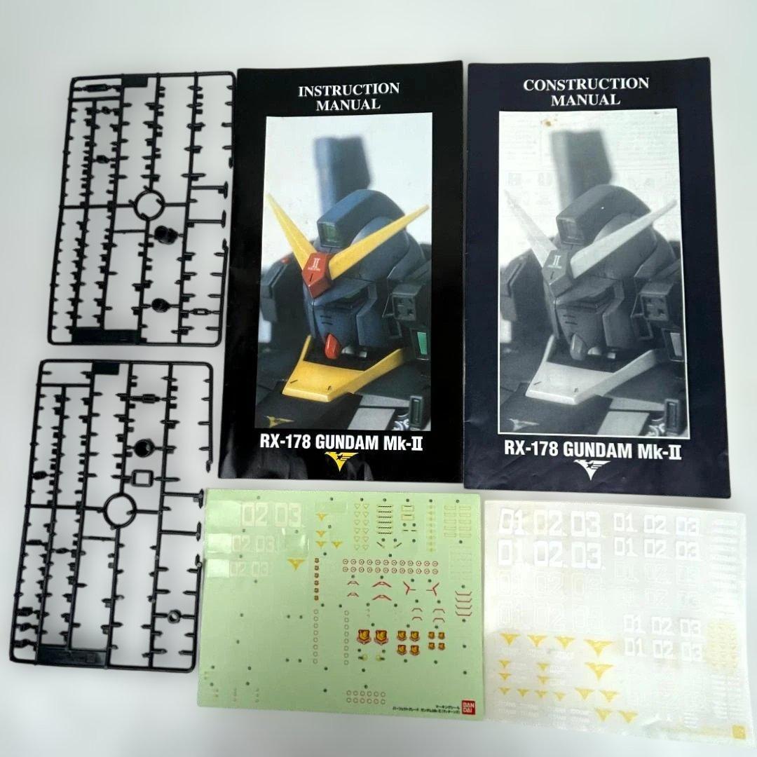 【組立途中】RX-178-2 ガンダムMk-II　ティターンズ仕様【ジャンク扱】