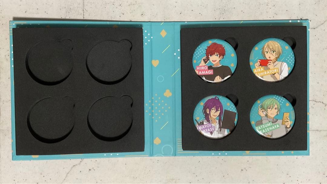 あんスタ ドコモコラボ缶バッジ アルカロイド ALKALOID 0000000000