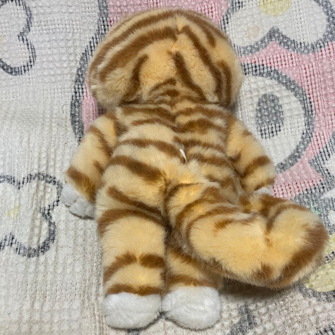 11ぴきのねこ　とらねこ大将　ぬいぐるみ　中古品　毛足の長いタイプ