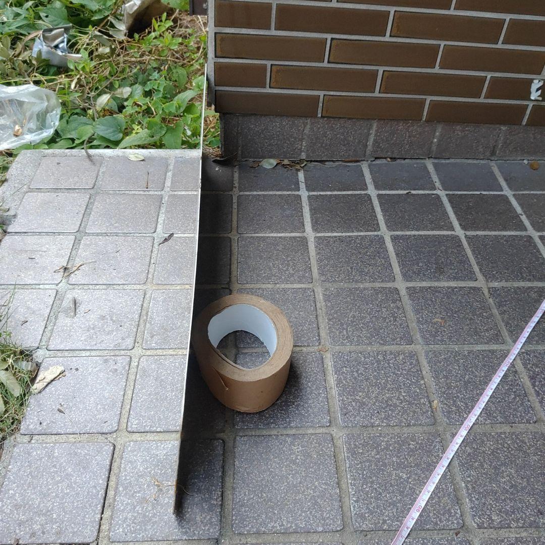 【鉄道サボ　行先板】（表）新庄↔鳴子温泉↔小牛田（裏）白