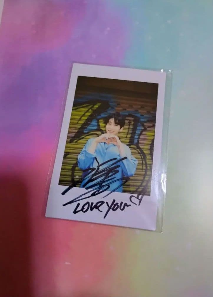 イジュンギ　サイン入り写真