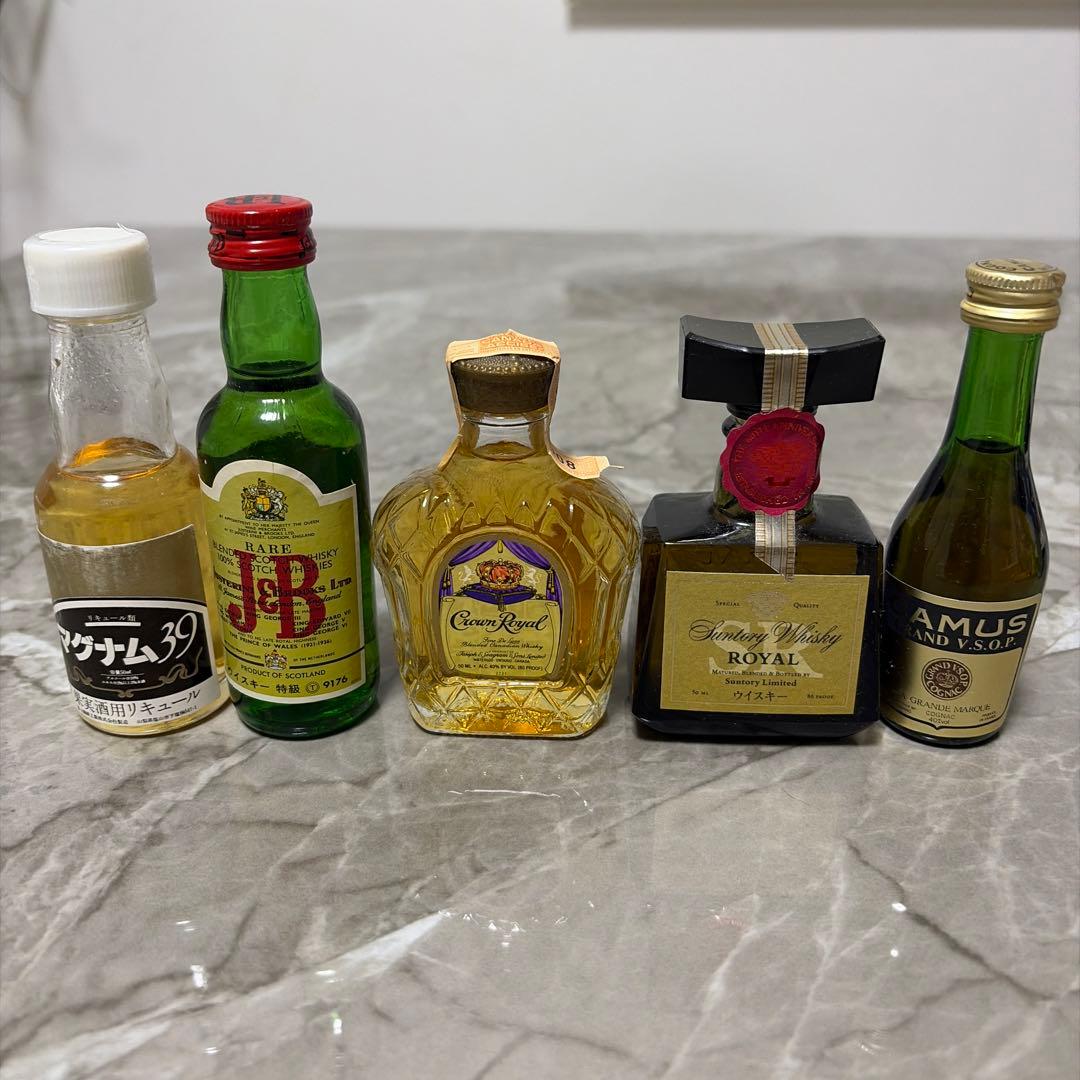 古酒 ウィスキー ミニボトル セット - メルカリ