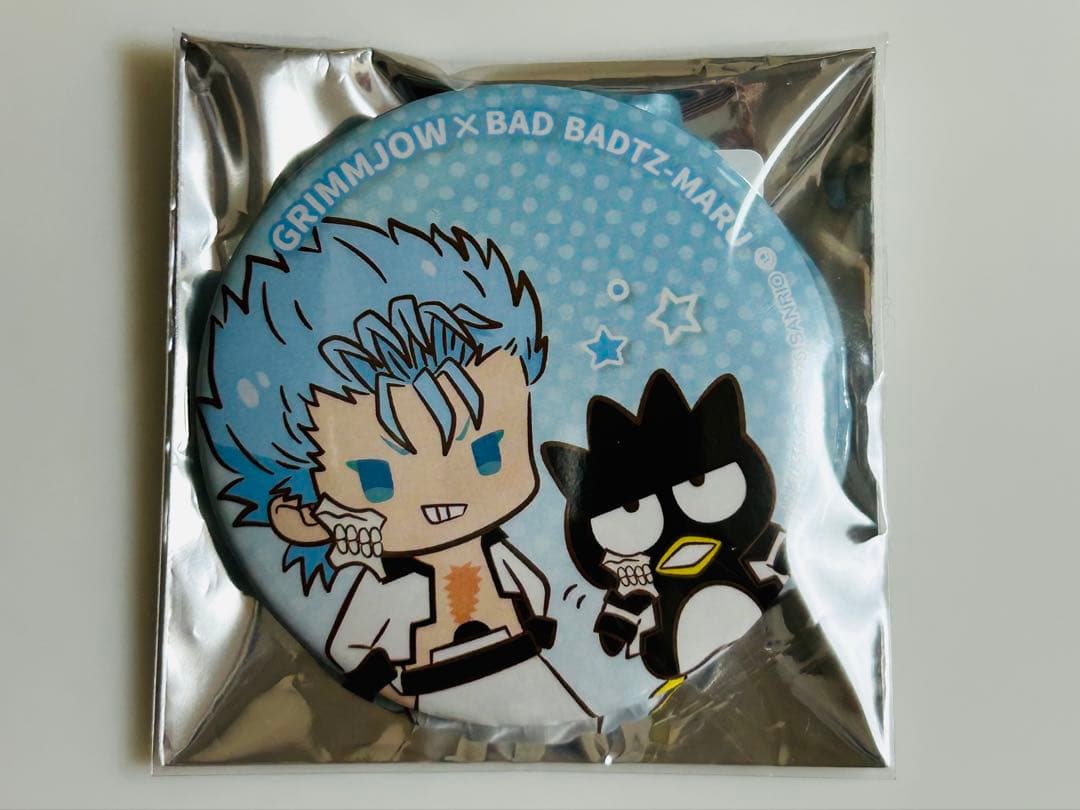 BLEACH サンリオ グリムジョー 缶バッジ - メルカリ