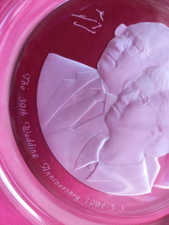 池田大作創価学会39年結婚アニバーサリー記念品