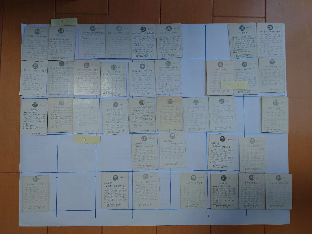 仮面ライダーカード・アルバム　カルビー製菓