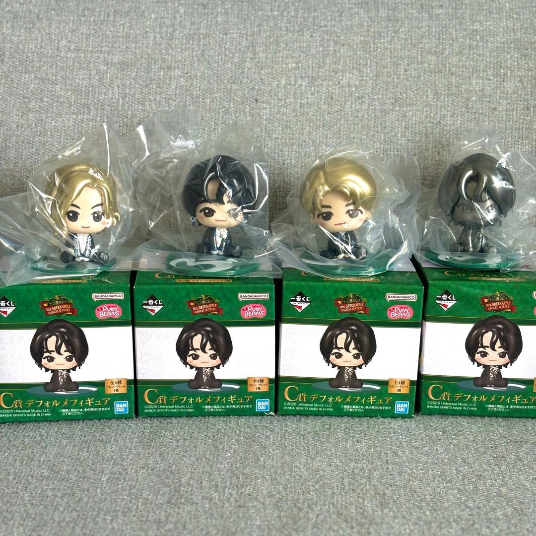 Mrs. GREEN APPLE フィギュア 4体セット 一番くじ コンプリート