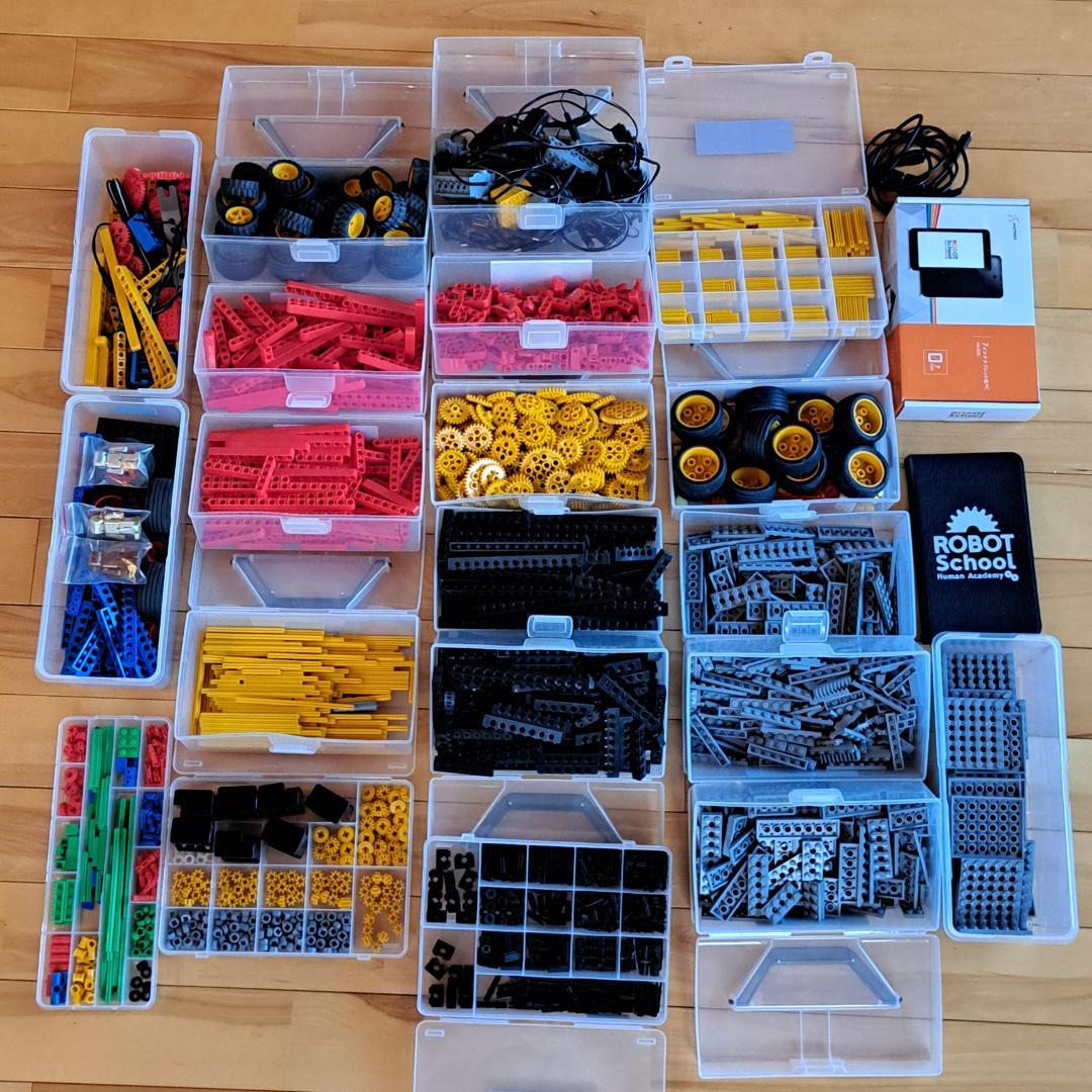 特価!!】ヒューマンアカデミーロボット教室パーツ 6セット分＋記念パーツ他